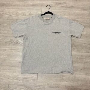 Essentials Heather Gray Short Sleeve Tee